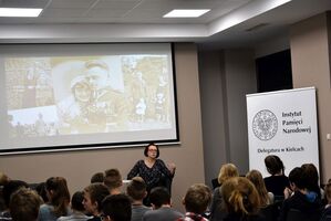 „Żołnierz Niezłomny – rotmistrz Witold Pilecki”. Wykład w Centrum Edukacyjnym IPN w Kielcach