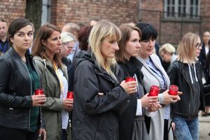 Uroczystości w Oświęcimiu z okazji Narodowego Dnia Pamięci Ofiar Niemieckich Nazistowskich Obozów Koncentracyjnych i Obozów Zagłady
