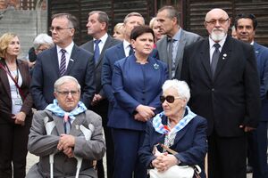 Uroczystości w Oświęcimiu z okazji Narodowego Dnia Pamięci Ofiar Niemieckich Nazistowskich Obozów Koncentracyjnych i Obozów Zagłady