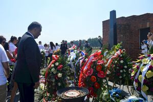 Uroczystości w Państwowym Muzeum Auschwitz-Birkenau