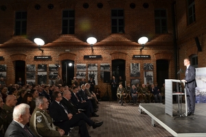 Uroczystość poświęcona Żołnierzom Wyklętym w Muzeum AK w Krakowie