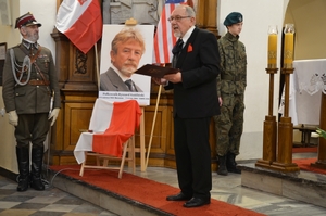 Kraków, 10 lutego 2019. Uroczystości w 15. rocznicę śmierci Ryszarda Kuklińskiego