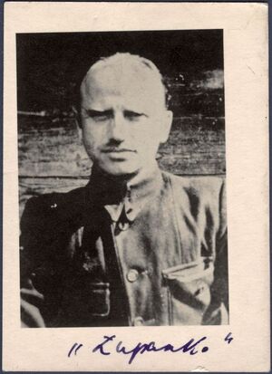 Zdjęcie majora z ogólnopolskiego listu gończego wydanego przez komunistyczny aparat bezpieczeństwa