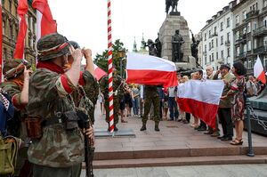 1 sierpnia 2019, Kraków. Uroczystości w 75. rocznicę wybuchu powstania warszawskiego