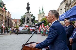 1 sierpnia 2019, Kraków. Uroczystości w 75. rocznicę wybuchu powstania warszawskiego
