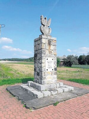 Pomnik żołnierzy 22. Dywizji Piechoty Górskiej poległych w bitwie pod Broniną