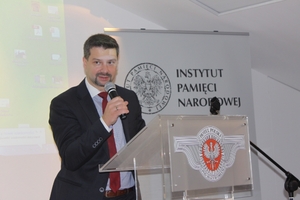 Dyrektor Oddziału IPN w Krakowie dr hab. Filip Musiał