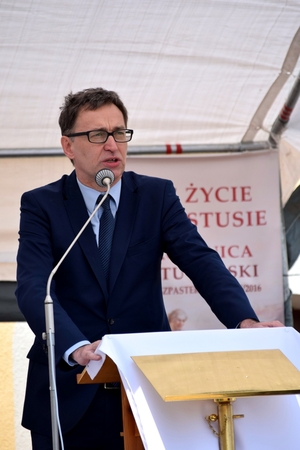 Prezes IPN dr Jarosław Szarek