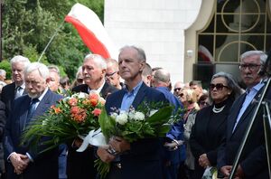 Uroczystości pogrzebowe Teresy Starmach. Fot. Janusz Ślęzak (IPN)