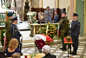 Uroczystości pogrzebowe Ireny Odrzywołek. Fot. Żaneta Wierzgacz (IPN)