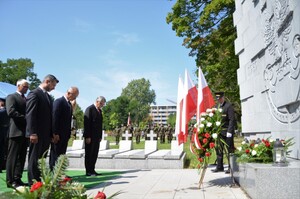 Uroczystości pogrzebowe Ireny Odrzywołek. Fot. Janusz Ślęzak (IPN)