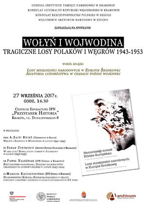 Wołyń i Wojwodina. Tragiczne losy Polaków i Węgrów 1943-1953