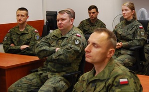 Wizyta grupy oficerów Sił Zbrojnych RP w Delegaturze Instytutu Pamięci Narodowej w Kielcach