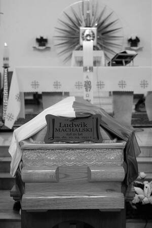 Uroczystości pogrzebowe śp. Ludwika Machalskiego „Mnicha”