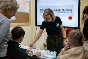 Przystanek Historia Budapeszt. Luty 2024. Fot. Agnieszka Masłowska (IPN)