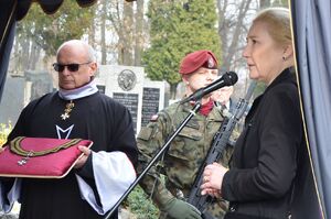 Pogrzeb mjr. Jacka Broela-Platera. Fot. Janusz Ślęzak (IPN)