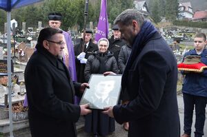 Uroczystości pogrzebowe Józefa Orkisza „Lotnego”. Fot. Janusz Ślęzak (IPN)