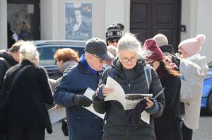 Marsz Pamięci poświęcony krakowskiej społeczności Żydów. Fot. Janusz Ślęzak (IPN)