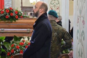 Piotrkowice. Pogrzeb Stefana Rojkowicza. Fot. Janusz Ślęzak (IPN)