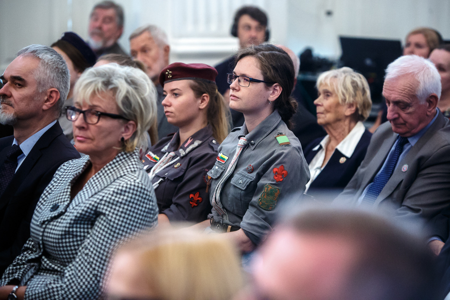 Wręczenie nagród Instytutu Pamięci Narodowej „Semper Fidelis” – Warszawa, 22 października 2019. Fot. Sławek Kasper (IPN)