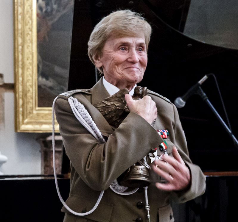 Weronika Sebastianowicz, laureatka „Semper Fidelis” – Warszawa, 22 października 2019. Fot. Sławek Kasper (IPN)