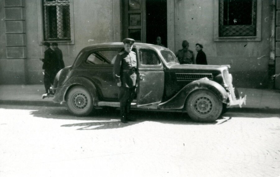 Sowiecki komendant wojenny Nowego Sącza płk Iwan Nagatkin. Fot. ze zbiorów Muzeum Okręgowego w Nowym Sączu