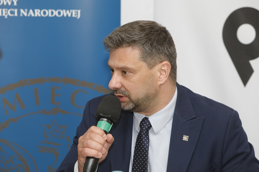 Filip Musiał. Fot. Piotr Życieński (IPN)