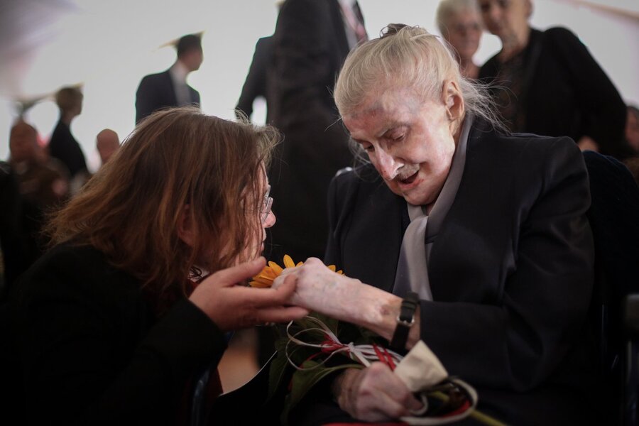 Uroczystości pogrzebowe polskich więźniarek KL Ravensbrück – Fürstenberg/ Havel, 6 września 2022. Fot. Sławek Kasper (IPN)