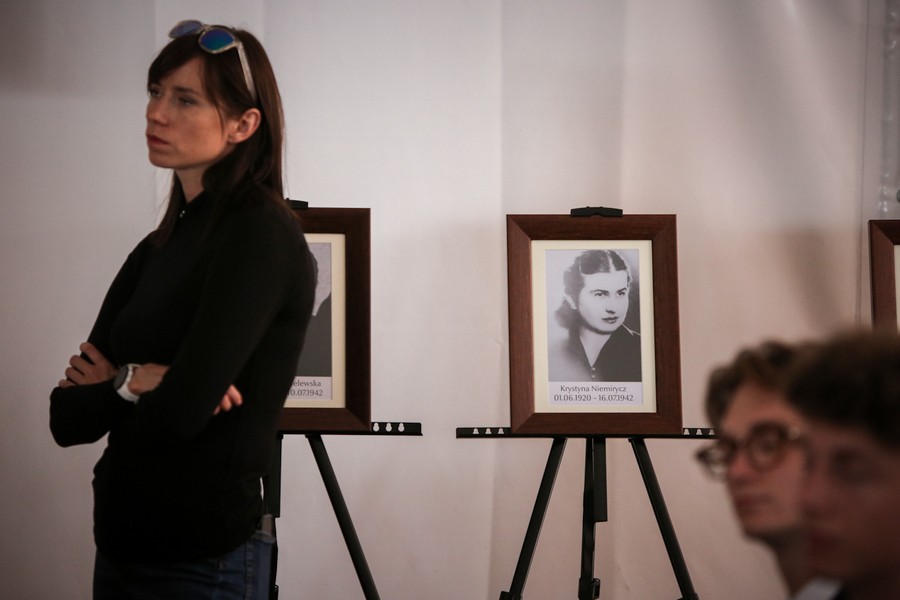 Uroczystości pogrzebowe polskich więźniarek KL Ravensbrück – Fürstenberg/ Havel, 6 września 2022. Fot. Sławek Kasper (IPN)