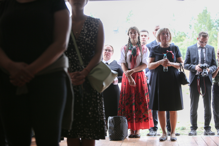 Uroczystości pogrzebowe polskich więźniarek KL Ravensbrück – Fürstenberg/ Havel, 6 września 2022. Fot. Sławek Kasper (IPN)