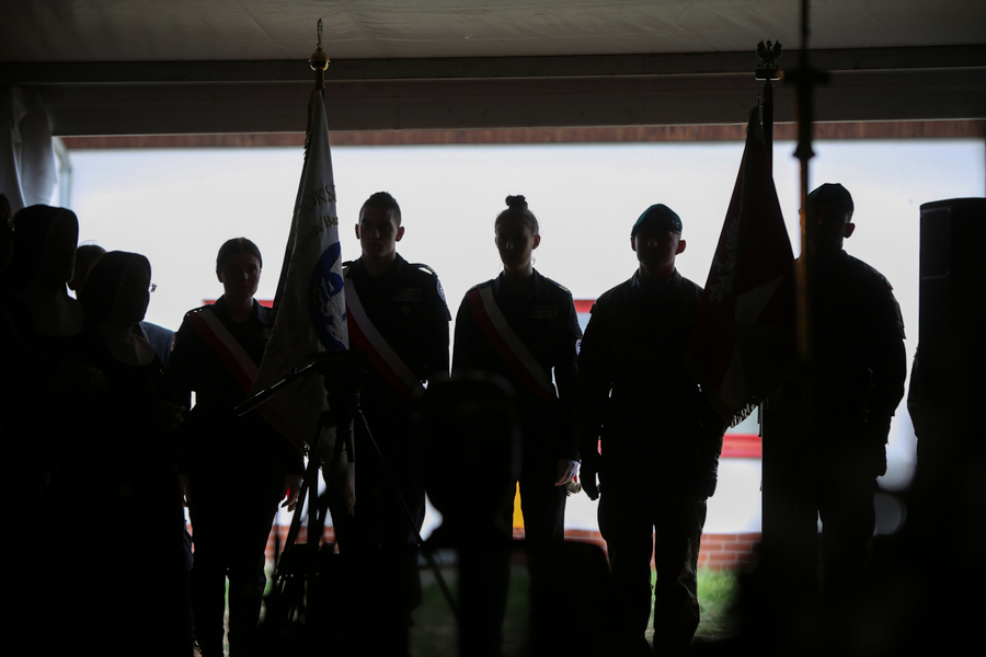 Uroczystości pogrzebowe polskich więźniarek KL Ravensbrück – Fürstenberg/ Havel, 6 września 2022. Fot. Sławek Kasper (IPN)