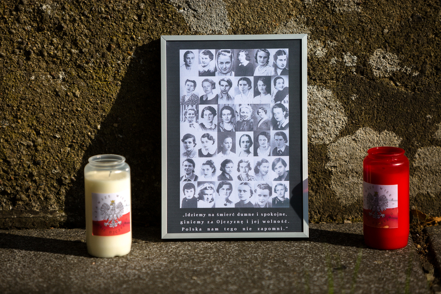 Uroczystości pogrzebowe polskich więźniarek KL Ravensbrück – Fürstenberg/ Havel, 6 września 2022. Fot. Sławek Kasper (IPN)