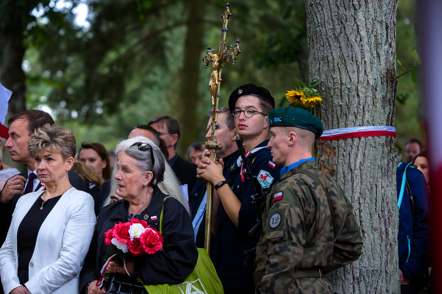 Uroczystości pogrzebowe polskich więźniarek KL Ravensbrück – Fürstenberg/ Havel, 6 września 2022. Fot. Sławek Kasper (IPN)