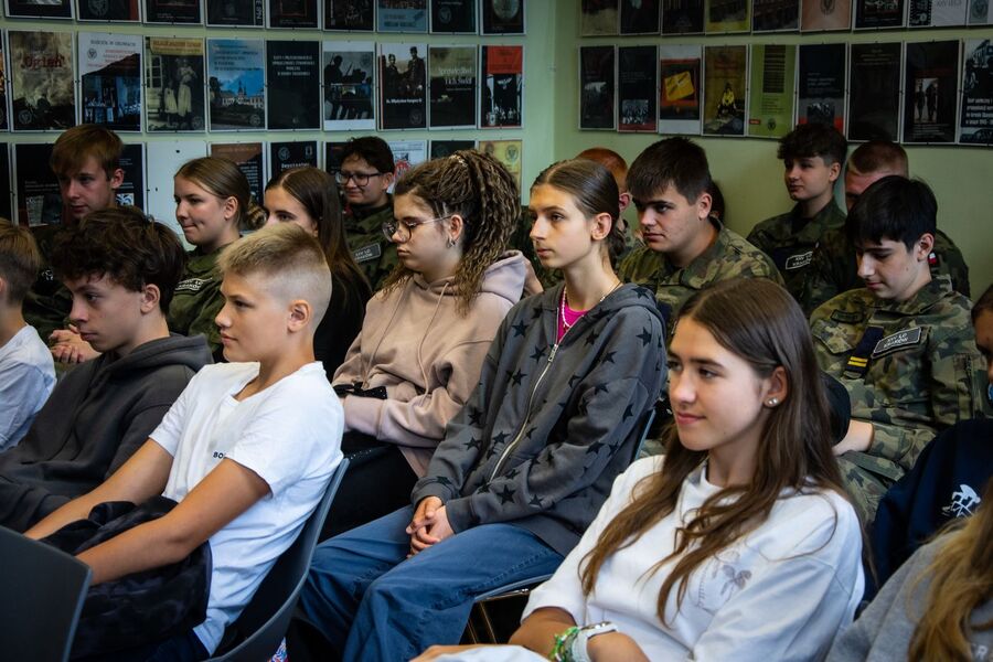 Ciekawostki o powstaniu warszawskim. Spotkanie na „Przystanku Historia” w Krakowie. Fot. Agnieszka Masłowska (IPN)