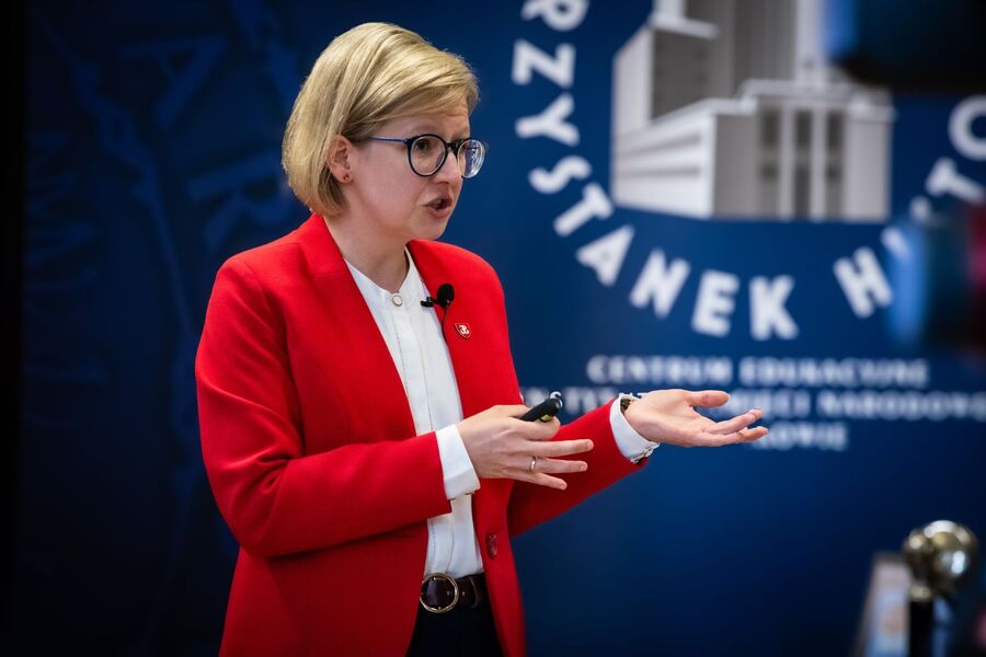 Ciekawostki o powstaniu warszawskim. Spotkanie na „Przystanku Historia” w Krakowie. Fot. Agnieszka Masłowska (IPN)