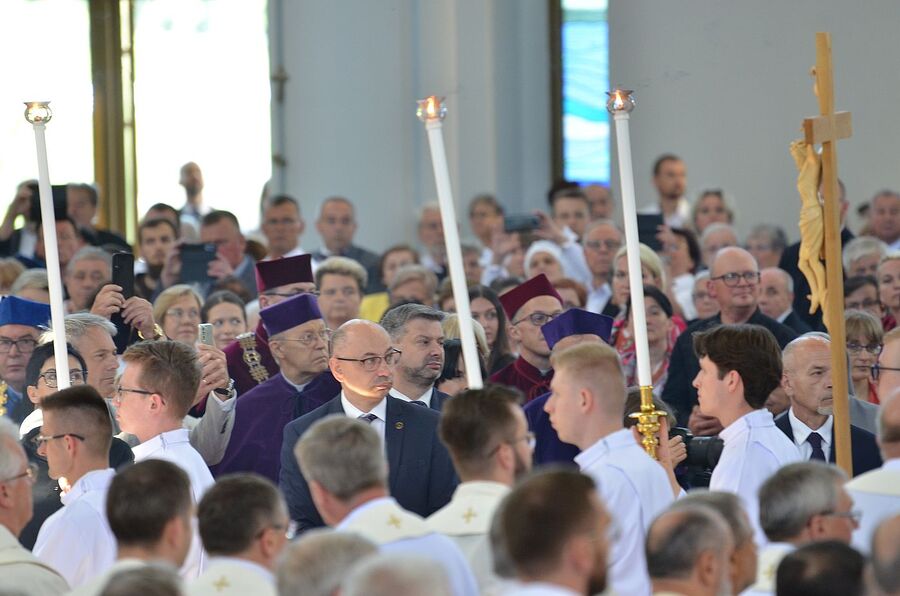 Uroczystości beatyfikacyjne ks. Michała Rapacza. Fot. Janusz Ślęzak (IPN)