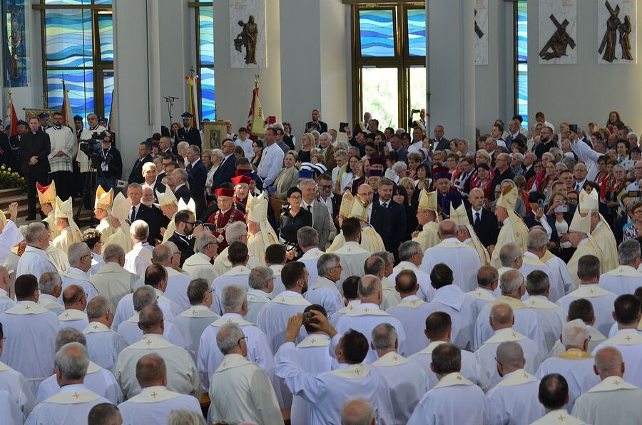 Uroczystości beatyfikacyjne ks. Michała Rapacza. Fot. Janusz Ślęzak (IPN)