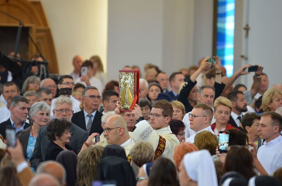 Uroczystości beatyfikacyjne ks. Michała Rapacza. Fot. Janusz Ślęzak (IPN)