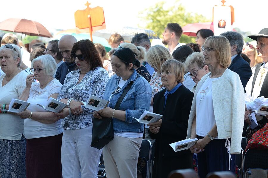 Uroczystości beatyfikacyjne ks. Michała Rapacza. Fot. Janusz Ślęzak (IPN)