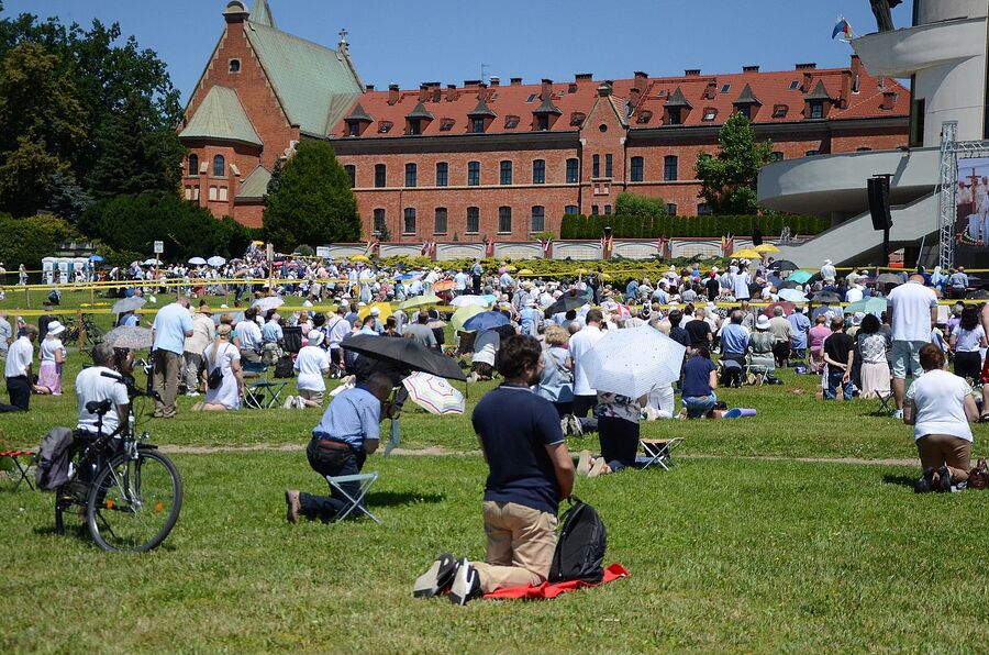 Uroczystości beatyfikacyjne ks. Michała Rapacza. Fot. Janusz Ślęzak (IPN)