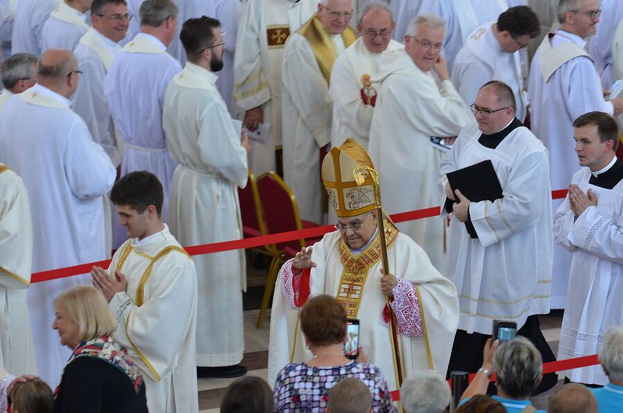 Uroczystości beatyfikacyjne ks. Michała Rapacza. Fot. Janusz Ślęzak (IPN)