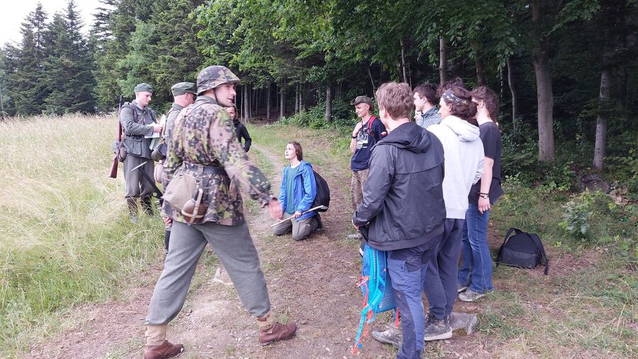 XIV Rajd Szlakami Żołnierzy 1. Pułku Strzelców Podhalańskich AK. Fot. IPN