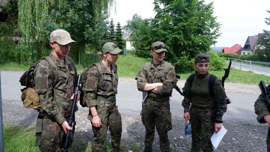 XIV Rajd Szlakami Żołnierzy 1. Pułku Strzelców Podhalańskich AK. Fot. IPN