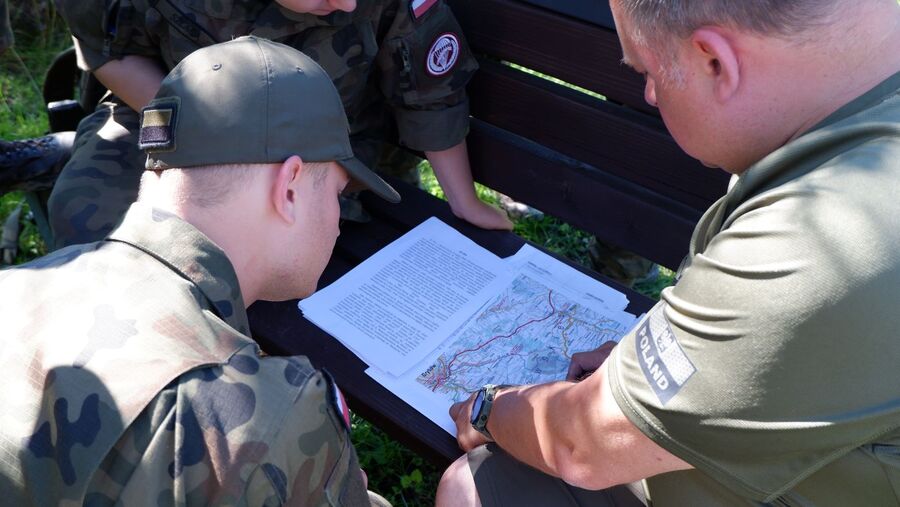 XIV Rajd Szlakami Żołnierzy 1. Pułku Strzelców Podhalańskich AK. Fot. IPN