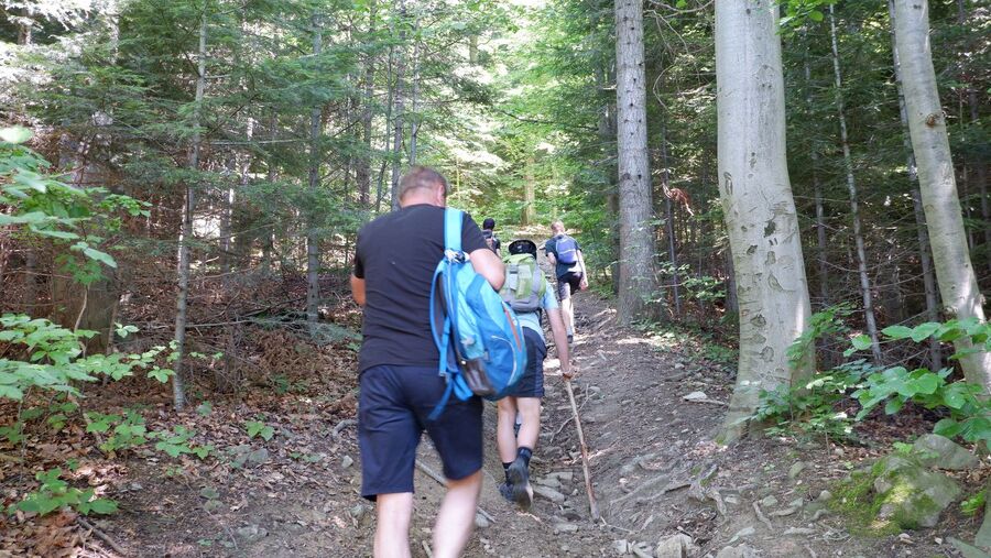 XIV Rajd Szlakami Żołnierzy 1. Pułku Strzelców Podhalańskich AK. Fot. IPN