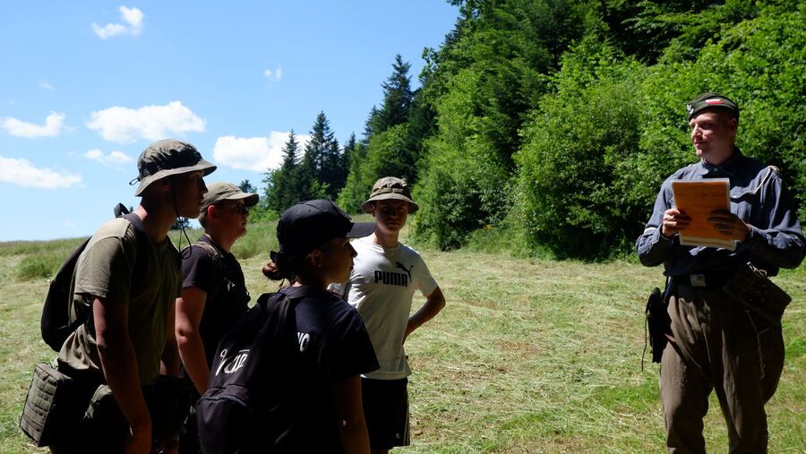 XIV Rajd Szlakami Żołnierzy 1. Pułku Strzelców Podhalańskich AK. Fot. IPN