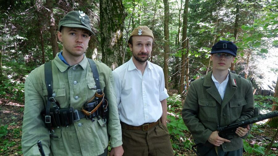 XIV Rajd Szlakami Żołnierzy 1. Pułku Strzelców Podhalańskich AK. Fot. IPN