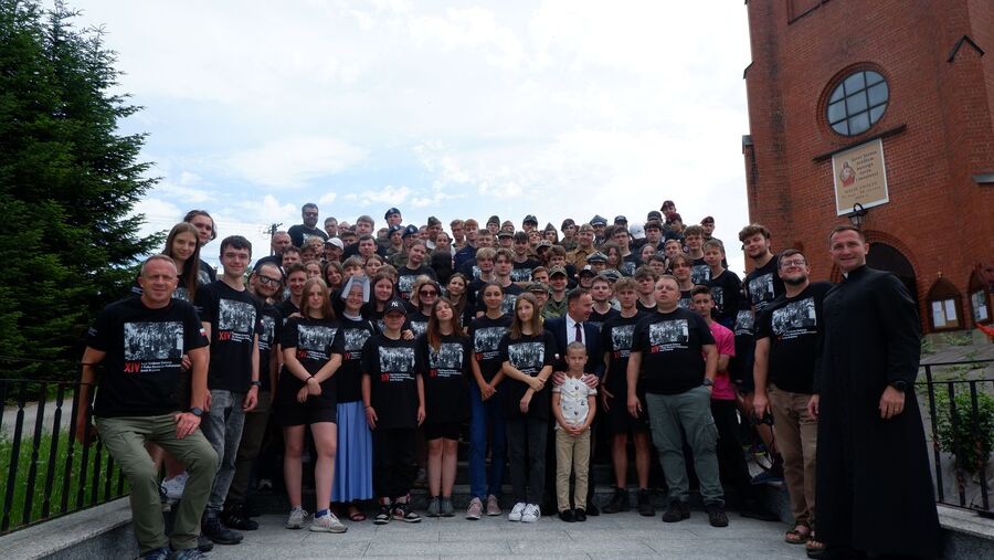 XIV Rajd Szlakami Żołnierzy 1. Pułku Strzelców Podhalańskich AK. Fot. IPN