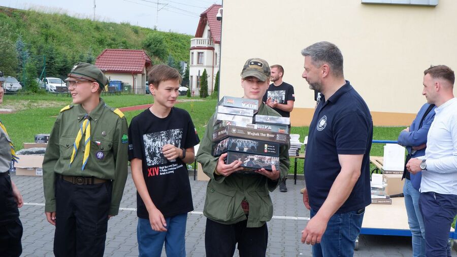 XIV Rajd Szlakami Żołnierzy 1. Pułku Strzelców Podhalańskich AK. Fot. IPN