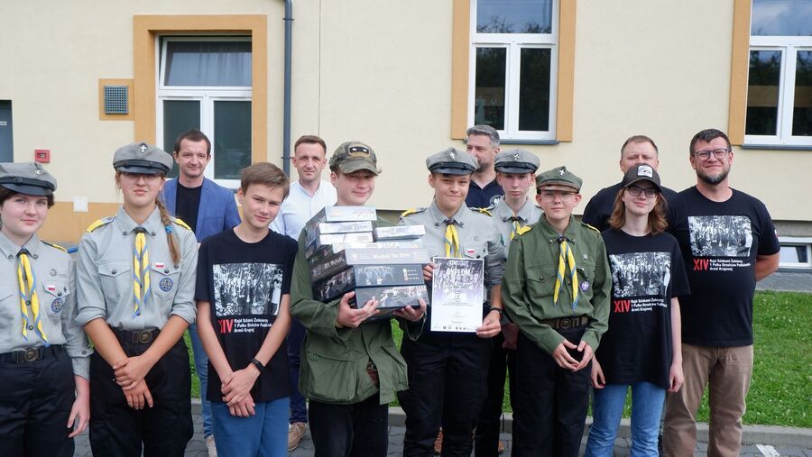 XIV Rajd Szlakami Żołnierzy 1. Pułku Strzelców Podhalańskich AK. Fot. IPN